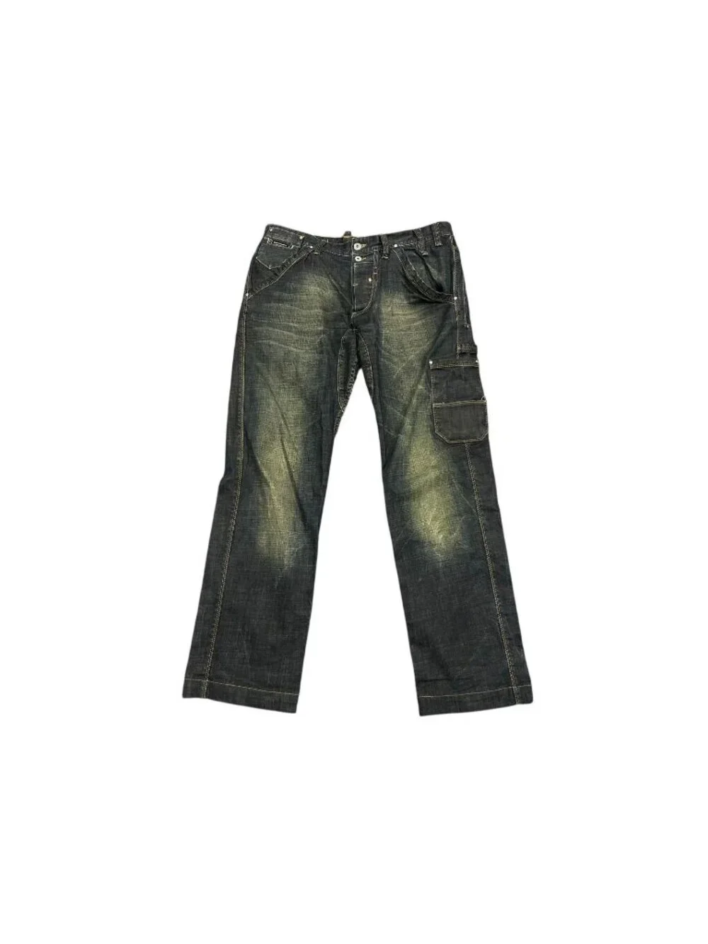 Dolce & Gabbana Denim Pants Made by Luco Cotton Elastane Blue